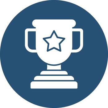 trofeo vector icono