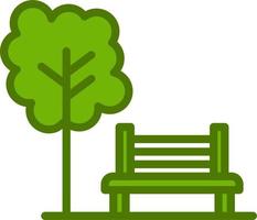 Park Vector Icon