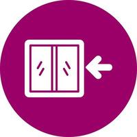 Emergency Exit Door Vector Icon