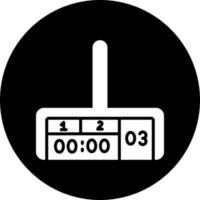 Metro Bus Time Vector Icon