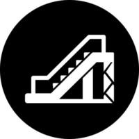 Escalator Vector Icon