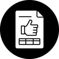 Thumbs Up Vector Icon