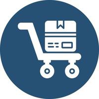 Trolley Vector Icon