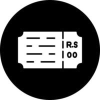 Ticket Vector Icon