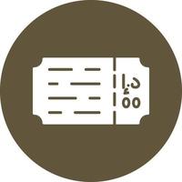 Ticket Vector Icon