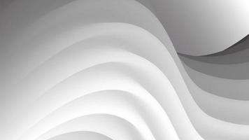 Web background design with gradient gray color wavy style vector