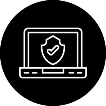 icono de vector de antivirus