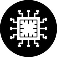 Computer Chip Vector Icon