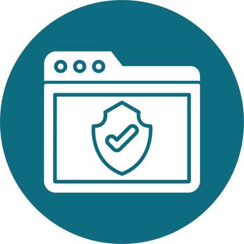 icono de vector de seguridad