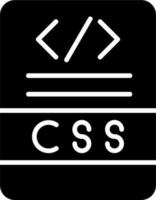 icono de vector de css