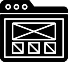 Wireframe Vector Icon