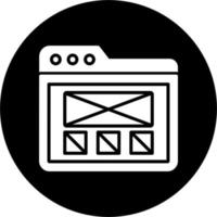 Wireframe Vector Icon