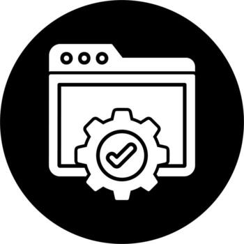 icono de vector de desarrollo