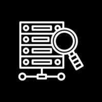 Data Query Vector Icon Design