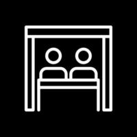 Virtual Team Room Vector Icon Design
