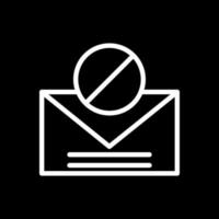 Spam Email Vector Icon Design