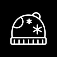 diseño de icono de vector de gorro