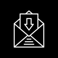 Inbox Vector Icon Design