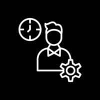 Productive Work Vector Icon Design