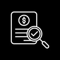 Audit Vector Icon Design