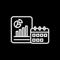 Yearly Report Vector Icon Design