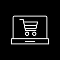 Online Cart Vector Icon Design