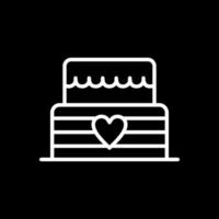 Wedding Cake Vector Icon Design