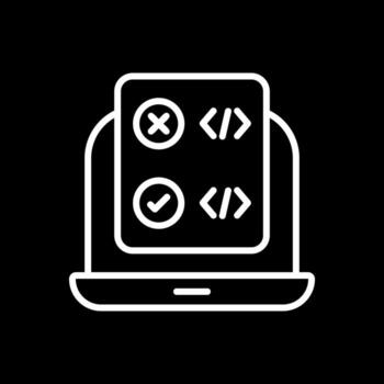 Code Correction Vector Icon Design