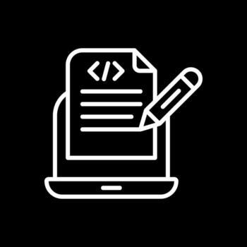 Programming Notes Vector Icon Design