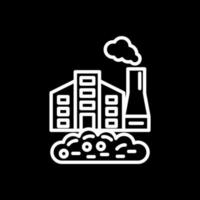 Factory Waste Vector Icon Design