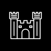 Castle Gate Vector Icon Design