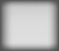 Halftone dotted background. Overlay square frame. Vector illustration