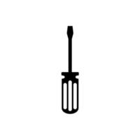 screwdriver logo or icon in vector