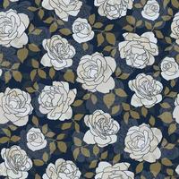 Roses seamles pattern vector