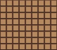 Chocolate bar  flat seamless pattern vector