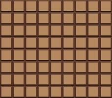 Chocolate bar  flat seamless pattern vector