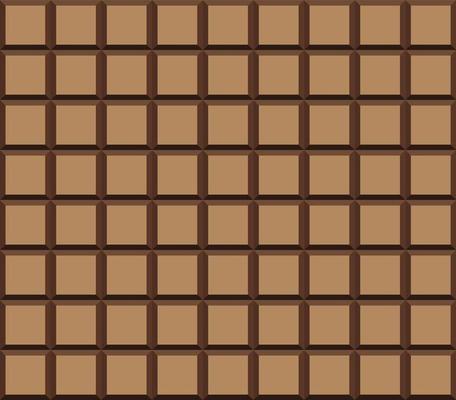Chocolate bar  flat seamless pattern