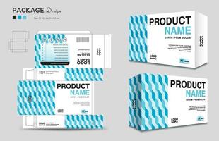 Cosmetic box design, Supplements box template, Package design template, 3d Box Packaging design, cosmetic label, medical label, soap label, packaging design vector, Package boxes mockup vector