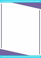 Orange, pink and white triangles color with stripe line shape. Suitable for social media post and web internet ads. Template layout. Frame, boarder for text, picture, advertisement. Empty space. vector
