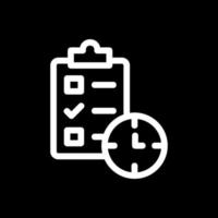 Tasks Schedule Vector Icon Design