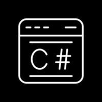 C Sharp Vector Icon Design