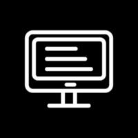 Monitor Vector Icon Design