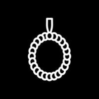 Praying Beads Vector Icon Design