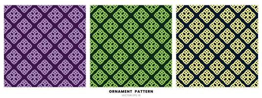 A Collection of Colors, Patterns, Abstract Ornaments, Lines, and Shapes, with Color Variations, Can be Used for Background Design Templates to T-shirt Patterns. vector