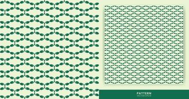 Pattern With Green Leaf Theme, Soft green Background Can Be Used To Design Clothing, Books, Gifts, Or Other Designs. vector