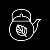 Tea Pot Vector Icon Design