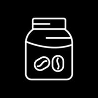 Coffee Jar Vector Icon Design