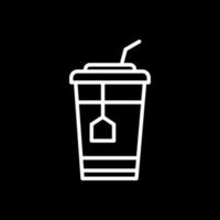 Ice Tea Vector Icon Design