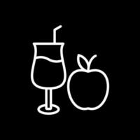 diseño de icono de vector de jugo de manzana