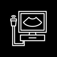 Ultrasonography Vector Icon Design